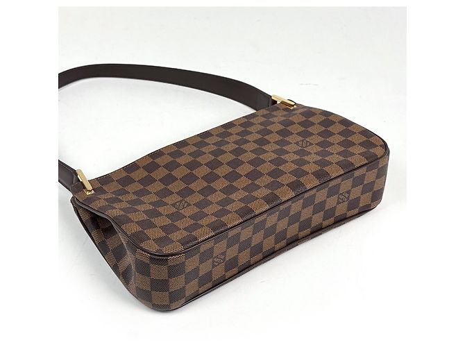 Borsa a tracolla Louis Vuitton Aubagne Marrone - vista 2