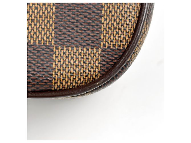 Borsa a tracolla Louis Vuitton Aubagne Marrone - vista 3