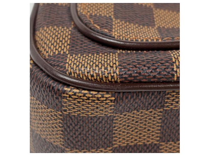 Borsa a tracolla Louis Vuitton Aubagne Marrone - vista 4