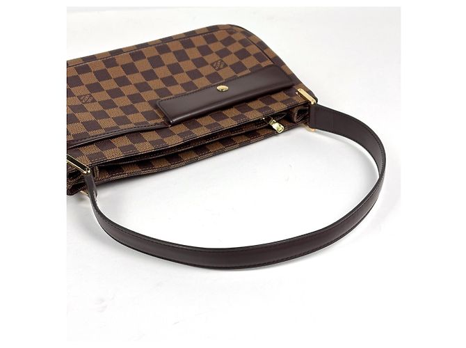 Borsa a tracolla Louis Vuitton Aubagne Marrone - vista 5