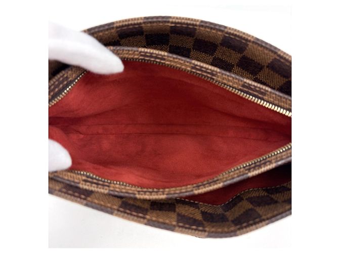 Borsa a tracolla Louis Vuitton Aubagne Marrone - vista 6