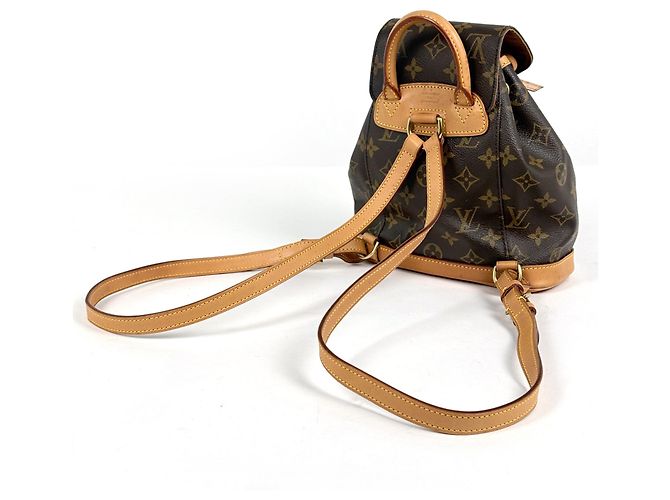 Zaino Louis Vuitton Mini Montsouris Marrone - vista 2