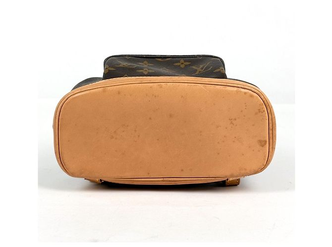 Zaino Louis Vuitton Mini Montsouris Marrone - vista 3