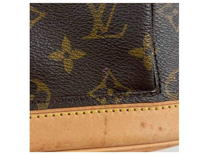 Zaino Louis Vuitton Mini Montsouris Marrone - vista 5
