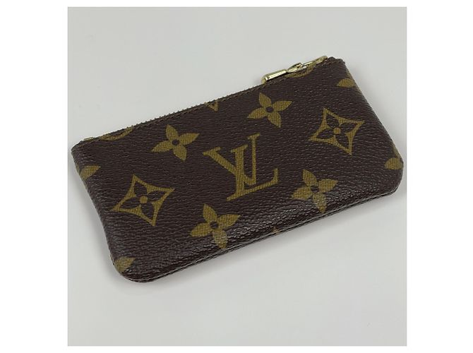 Louis Vuitton Pochette Clé Wallet/Coin Case Brown - view 2
