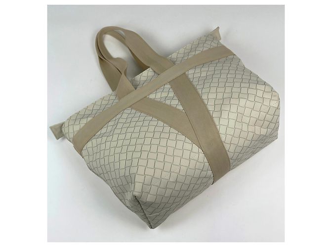 Borsa Tote Bottega Veneta Intrecciato Scorpio in gomma - vista 2