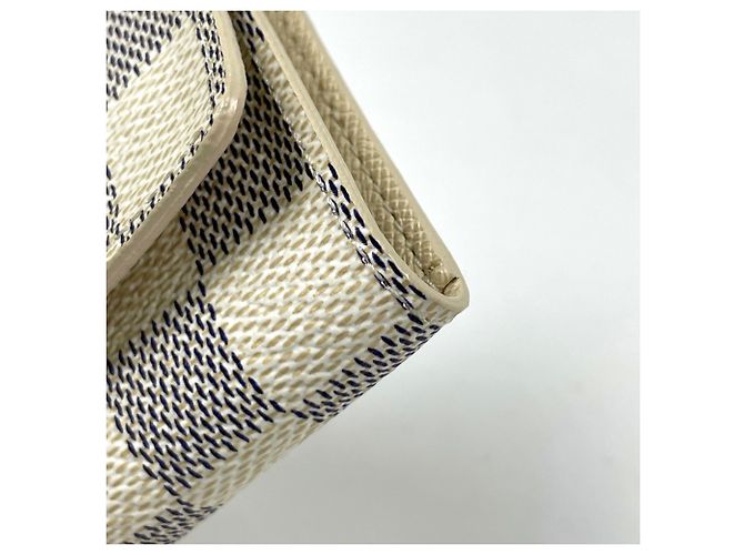 Louis Vuitton Damier Azur Schlüсseletui Weiß - Ansicht 3