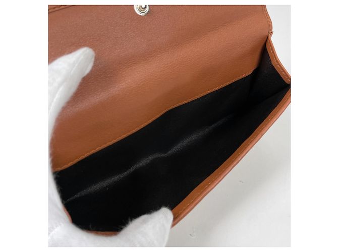 Gucci Diamante Canvas Langbeutel Beige Orange - Ansicht 5
