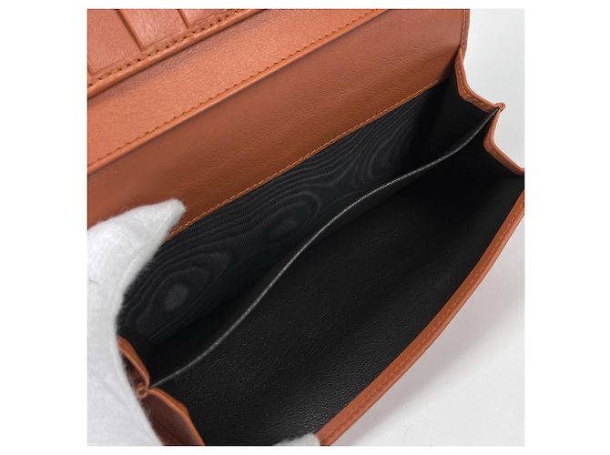 Gucci Diamante Canvas Langbeutel Beige Orange - Ansicht 6