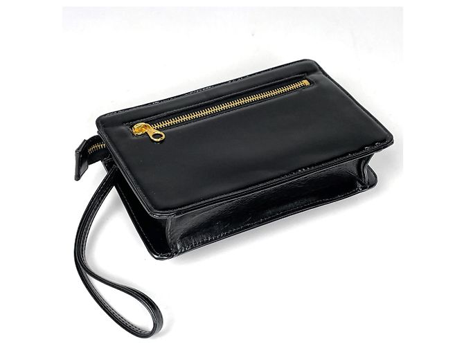 Chanel CHANEL Second Bag Coco Mark Pouch Schwarz - Ansicht 2