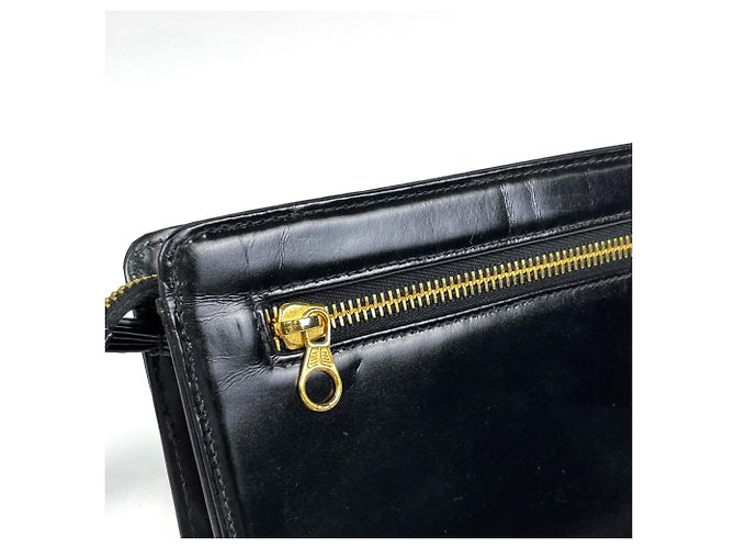 Chanel CHANEL Second Bag Coco Mark Pouch Schwarz - Ansicht 5