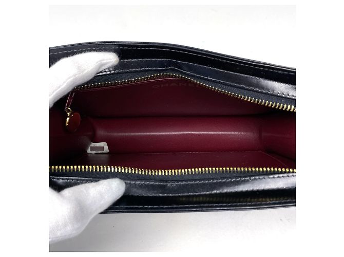 Chanel CHANEL Second Bag Coco Mark Pouch Schwarz - Ansicht 8