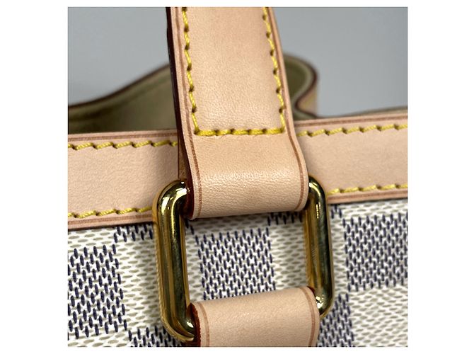 Borsa Tote Louis Vuitton Hampstead PM Bianco - vista 4