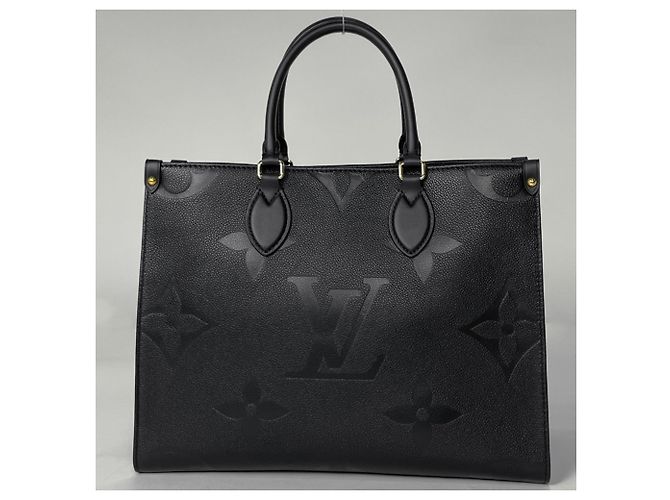 Borsa a mano/Borsa a tracolla Louis Vuitton OnTheGo MM Nero - vista 3