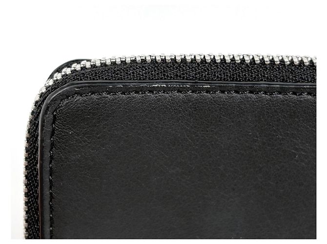 Loewe Kartenetui aus schwarzem Leder - Ansicht 4