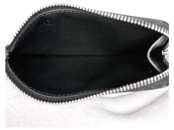 Loewe Kartenetui aus schwarzem Leder - Ansicht 5
