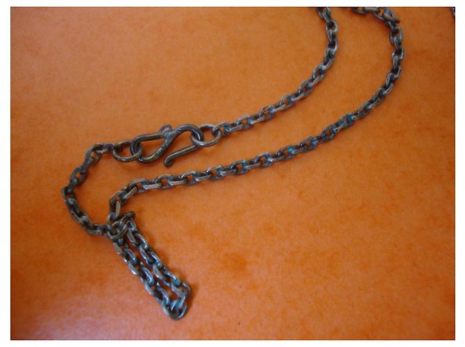 Autre Marque Pendente Croce Art Déco in Argento e Marcasite - vista 5