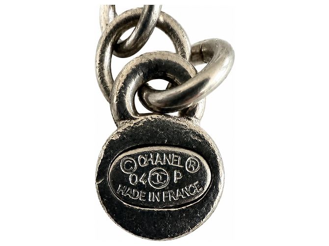 Chanel Collana Cintura Ape e Rana Rosa Rosso Multicolore Verde Giallo Gold hardware - vista 2