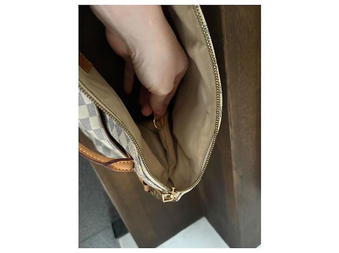 Louis Vuitton Borsa a mano Damier Azur Artsy MM Damier ebene - vista 13