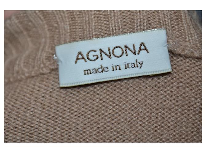Agnona Kaschmirpullover Beige - Ansicht 5