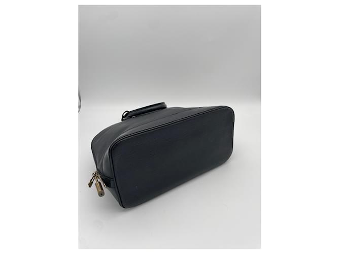 Louis Vuitton Alma PM in pelle Epi nera Nero - vista 5