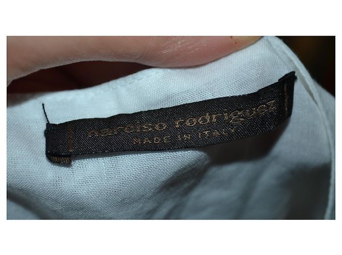 Autre Marque Vestido blanco Narciso Rodriguez - vista 5
