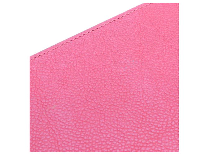 Borsa a tracolla Louis Vuitton Monogram Empreinte Cerise Pochette Felicie Rosso Fuschia - vista 12