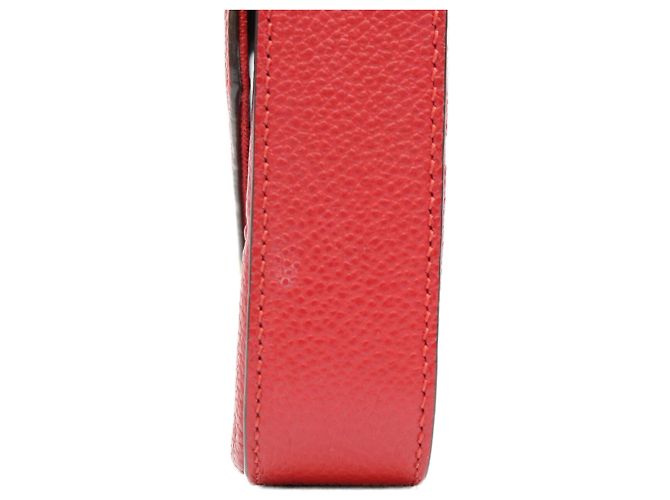 Borsa a tracolla Louis Vuitton Monogram Empreinte Cerise Pochette Felicie Rosso Fuschia - vista 8