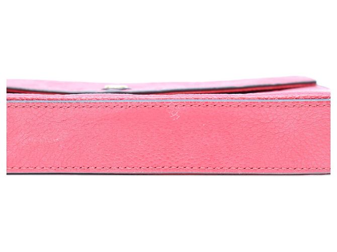 Borsa a tracolla Louis Vuitton Monogram Empreinte Cerise Pochette Felicie Rosso Fuschia - vista 9