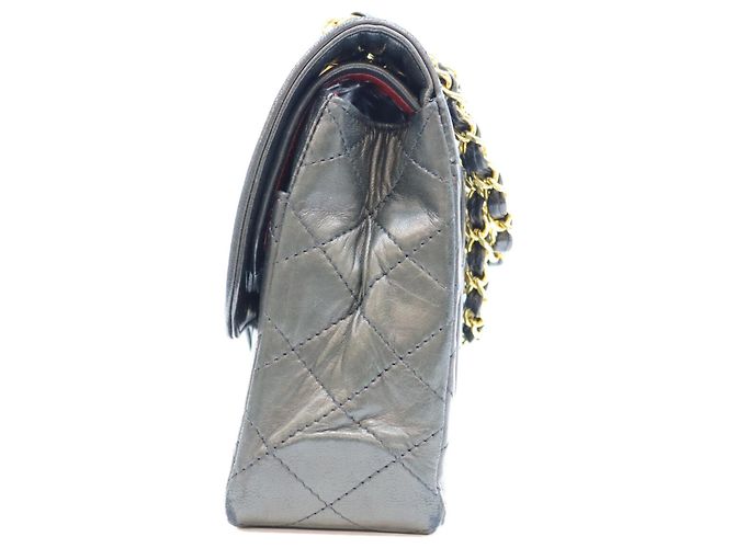 Sac à épaule Chanel Lambskin Paris Limited Edition Double Flap Matelassé Noir - vue 2