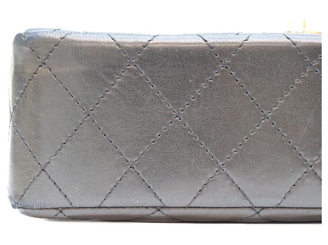 Sac à épaule Chanel Lambskin Paris Limited Edition Double Flap Matelassé Noir - vue 6
