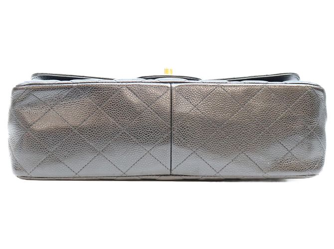 Timeless Borsa a tracolla Chanel in pelle caviar nera Nero - vista 5