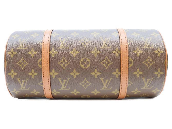 Borsa Louis Vuitton Monogram Papillon 30 Marrone - vista 5