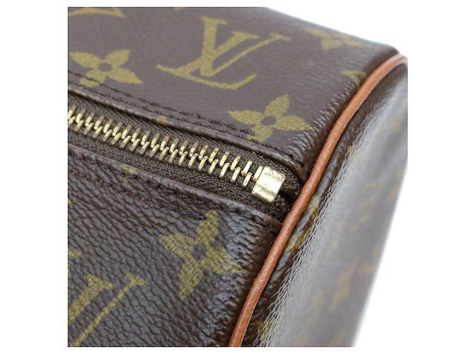 Borsa Louis Vuitton Monogram Papillon 30 Marrone - vista 8