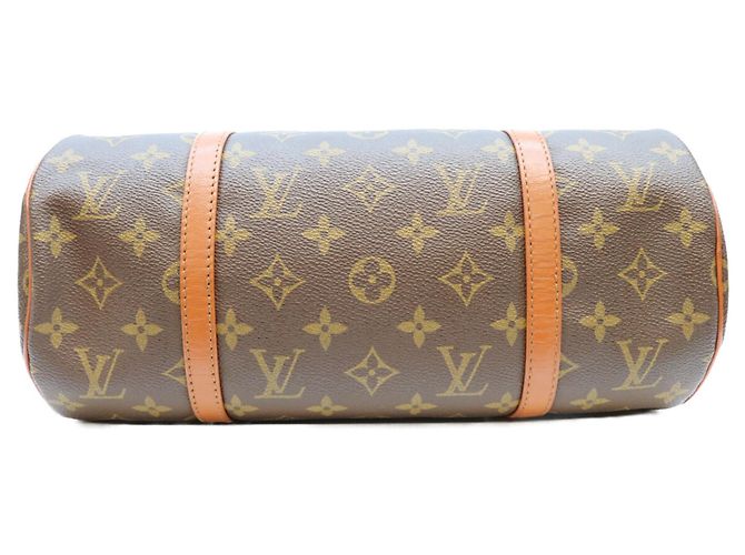 Borsa a mano Louis Vuitton Monogram Papillon 30 Marrone - vista 5