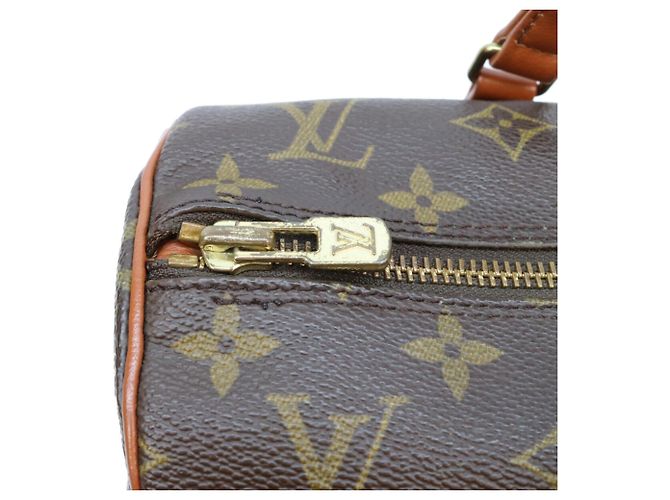 Borsa a mano Louis Vuitton Monogram Papillon 30 Marrone - vista 7