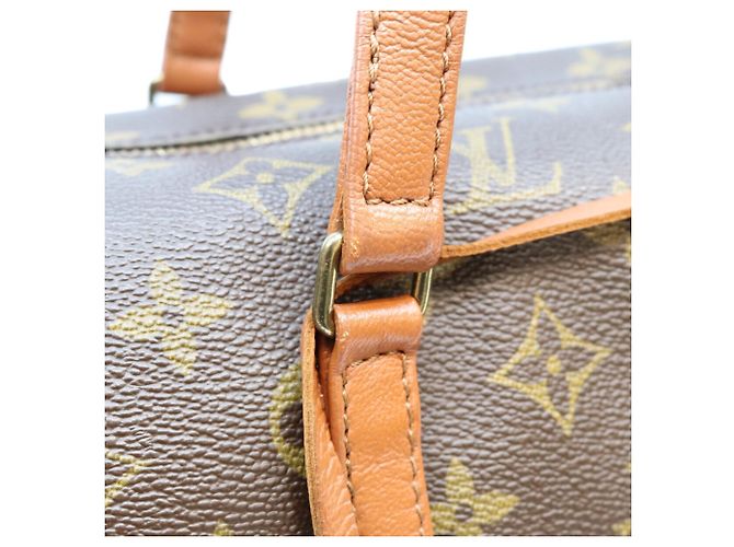 Borsa a mano Louis Vuitton Monogram Papillon 30 Marrone - vista 8