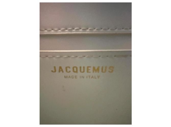 Jacquemus Le Chiquito Borsa in Pelle Bianco - vista 7