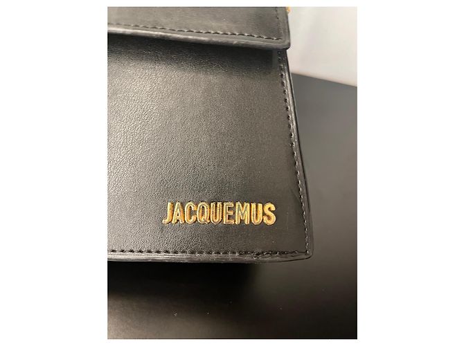 Borsa a mano Jacquemus Le Chiquito in pelle nera Nero - vista 4
