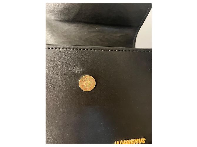 Borsa a mano Jacquemus Le Chiquito in pelle nera Nero - vista 5
