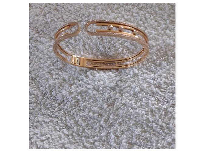 Messika Move Uno Bracciale in Oro Rosa e Diamanti D'oro - vista 13