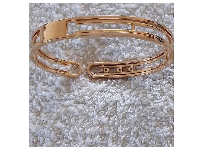 Messika Move Uno Bracciale in Oro Rosa e Diamanti D'oro - vista 5