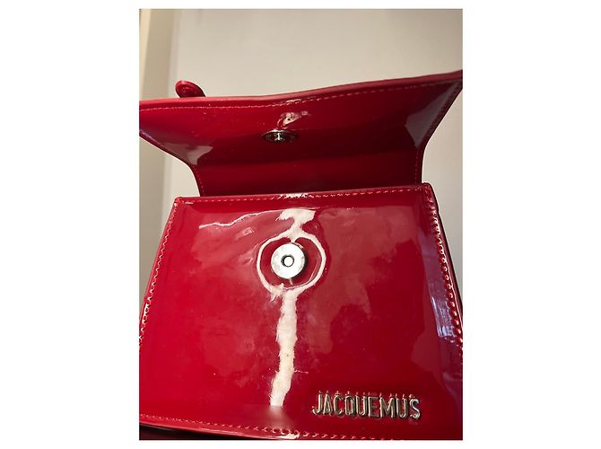 Jacquemus Le Chiquito Lackleder Handtasche Rot - Ansicht 4
