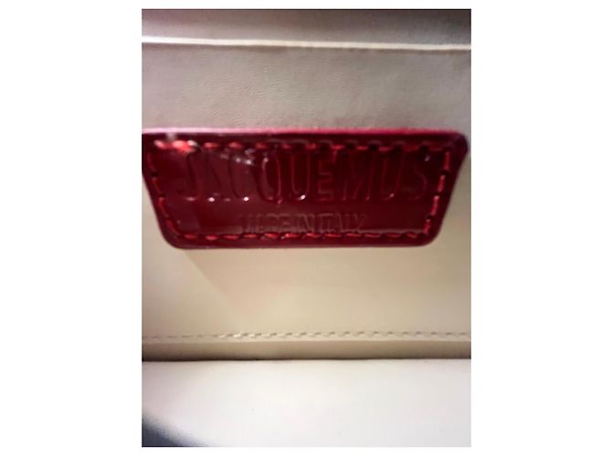 Jacquemus Le Chiquito Lackleder Handtasche Rot - Ansicht 8