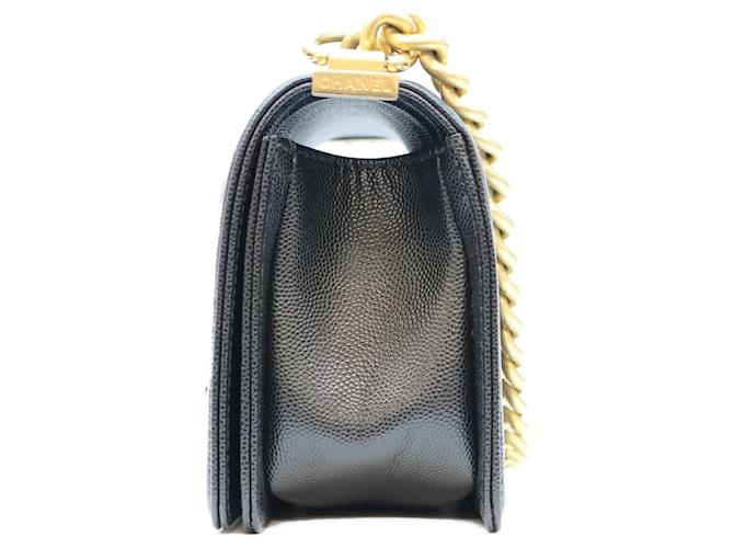 Borsa a tracolla Chanel Boy in nero - vista 2