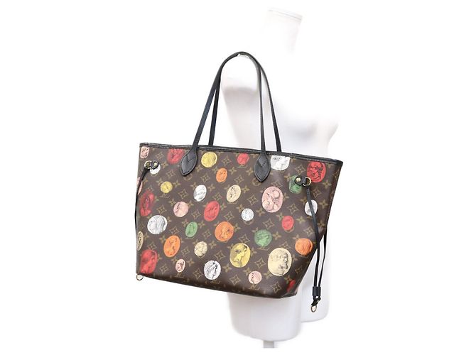 Borsa Tote Louis Vuitton Monogram Cameo Fornasetti Neverfull MM Multicolore - vista 15