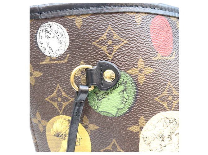 Borsa Tote Louis Vuitton Monogram Cameo Fornasetti Neverfull MM Multicolore - vista 6