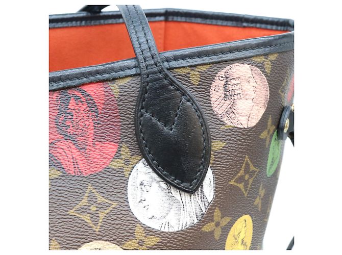Borsa Tote Louis Vuitton Monogram Cameo Fornasetti Neverfull MM Multicolore - vista 7