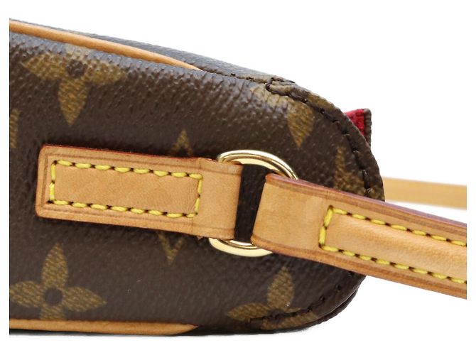 Borsa a tracolla Louis Vuitton Monogram Recital Marrone - vista 7