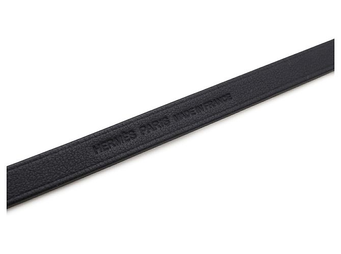Hermès Collana Choker Hermes Equestre Triple Tour Nero Argento - vista 7